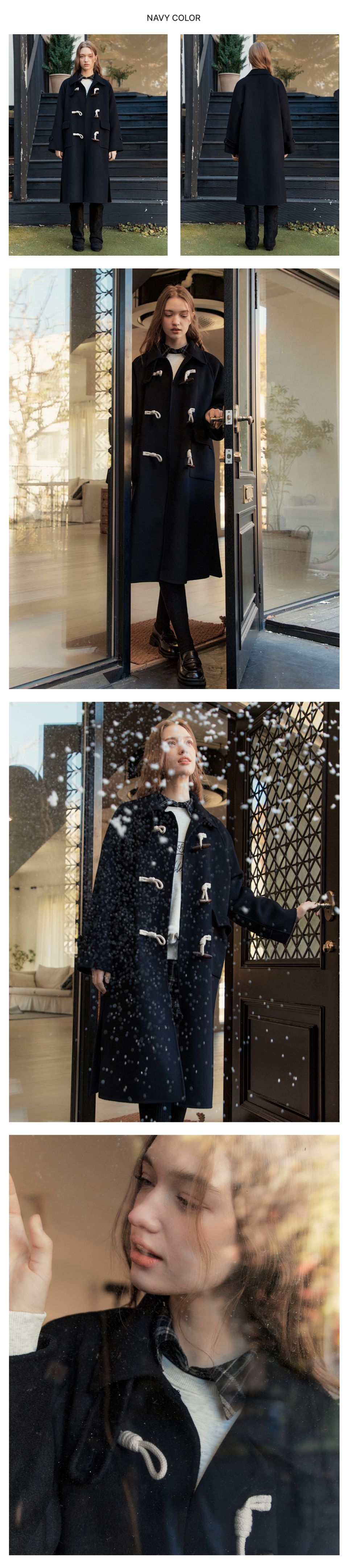 MUSINSA公式 | ZERO STREET [2カラー] カシミヤダッフルコート