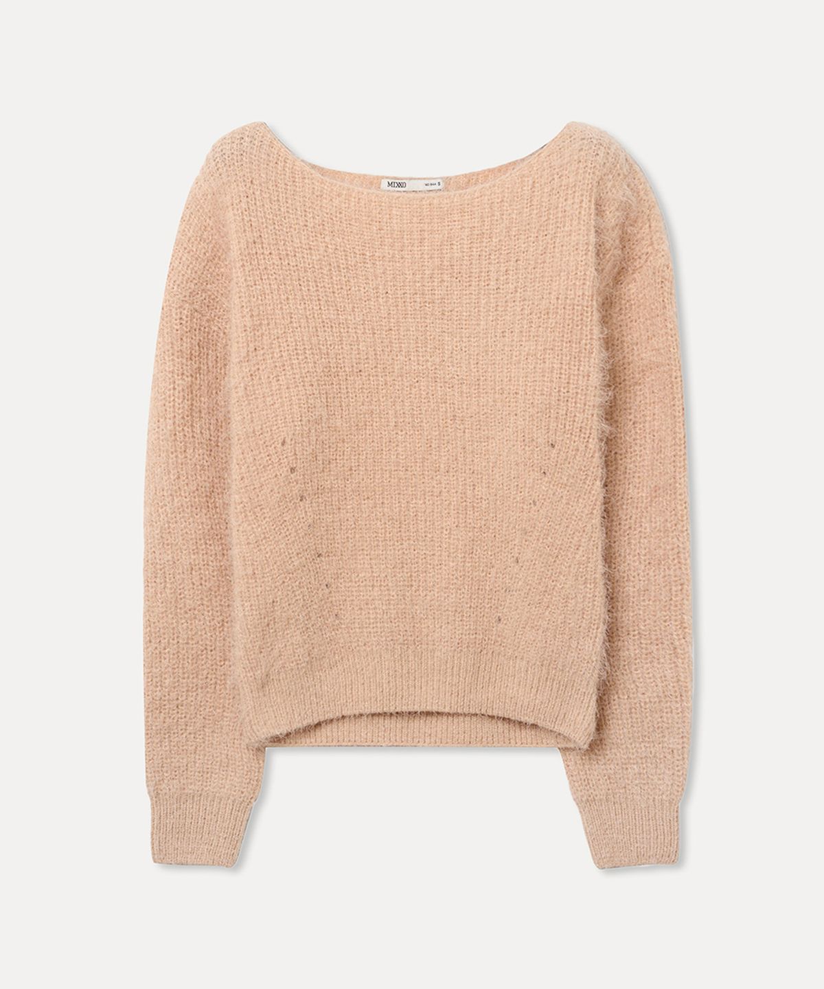 미쏘(MIXXO) 페미닌 날개사 풀오버_MIWKAG111T