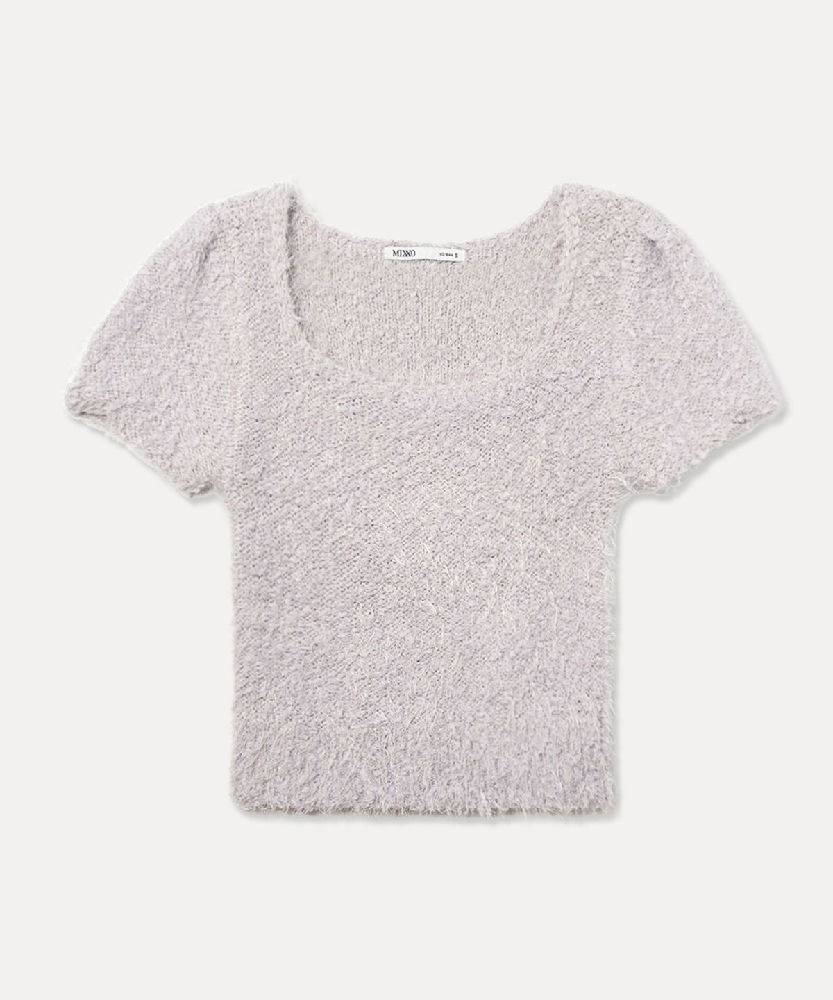 미쏘(MIXXO) 스퀘어넥 반팔 풀오버_MIWKAG114T