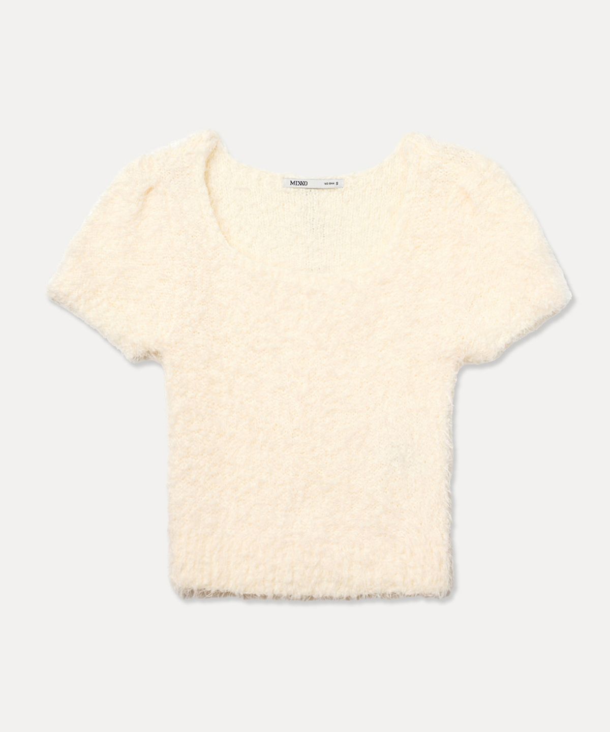 미쏘(MIXXO) 스퀘어넥 반팔 풀오버_MIWKAG114T