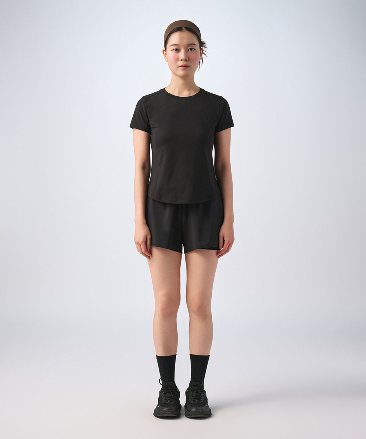 무신사 스탠다드 스포츠(MUSINSA STANDARD SPORTS) 퀵드라이 슬림핏 숏슬리브 우먼 (4color)