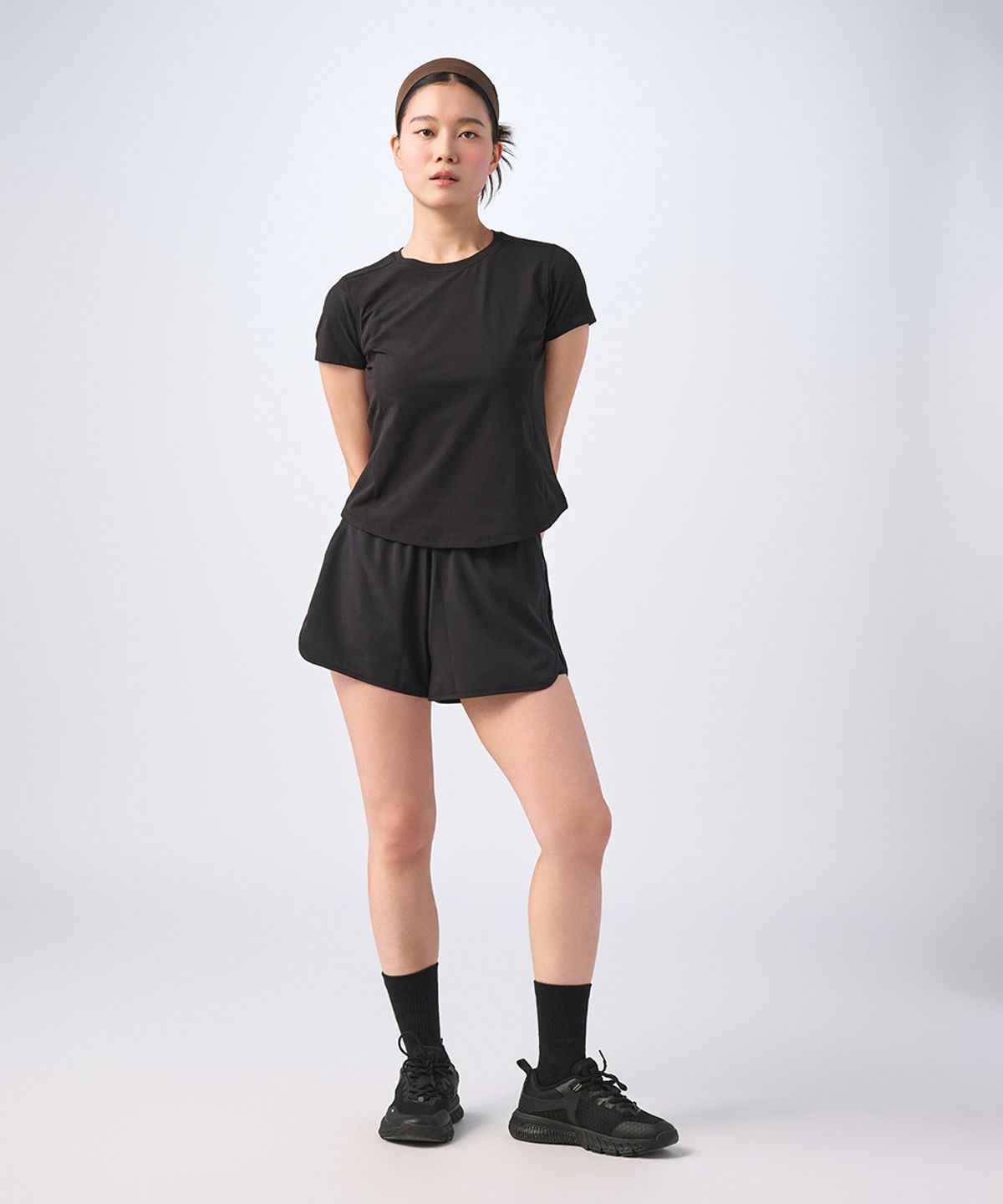 무신사 스탠다드 스포츠(MUSINSA STANDARD SPORTS) 퀵드라이 슬림핏 숏슬리브 우먼 (4color)