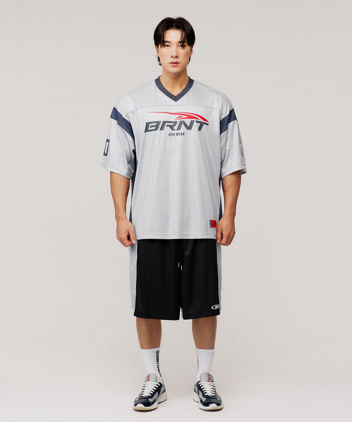 본투윈(BORN TO WIN) MESH FOOTBALL JERSEY T-SHIRTS (3 COLOR)