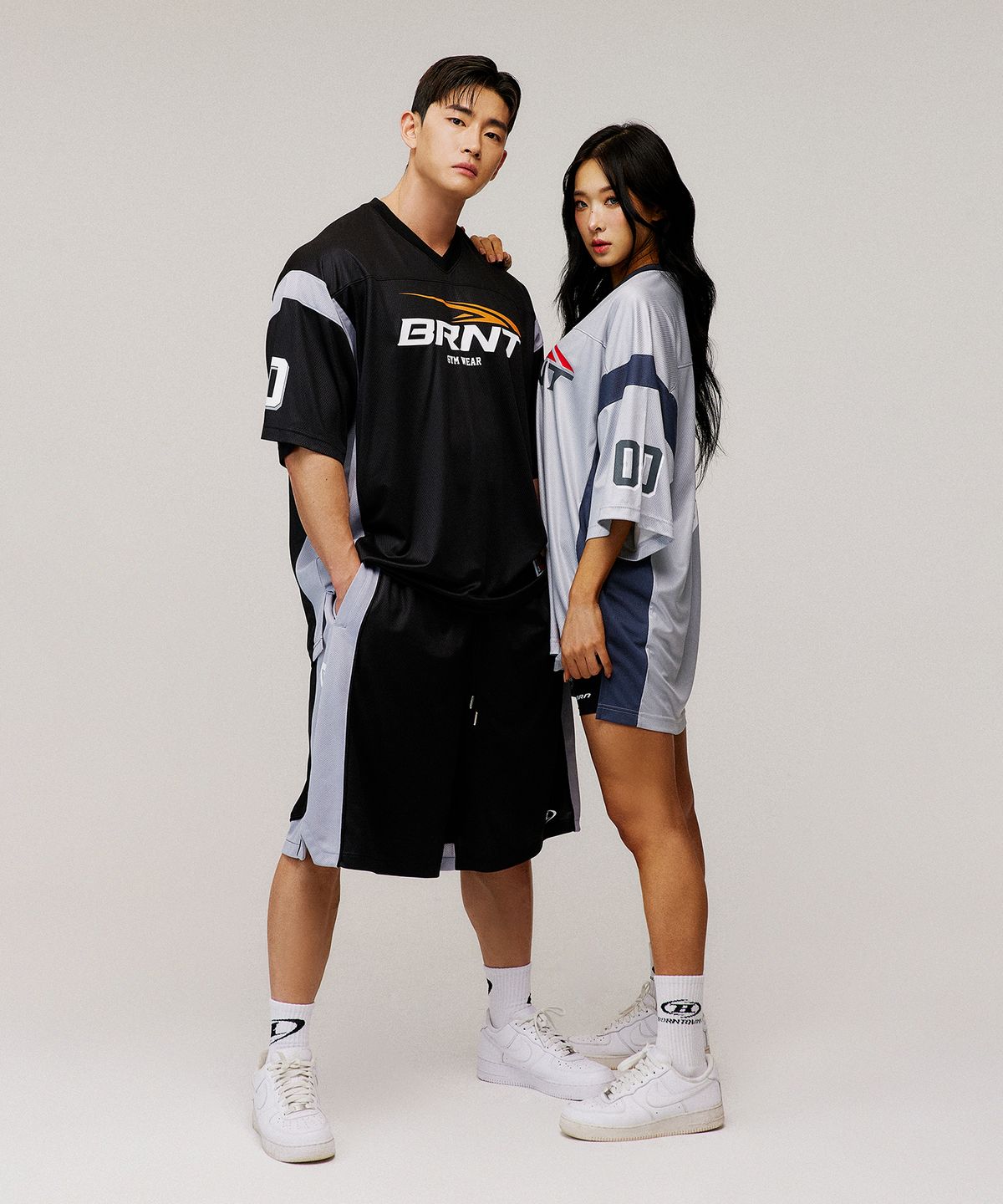 본투윈(BORN TO WIN) MESH FOOTBALL JERSEY T-SHIRTS (3 COLOR)