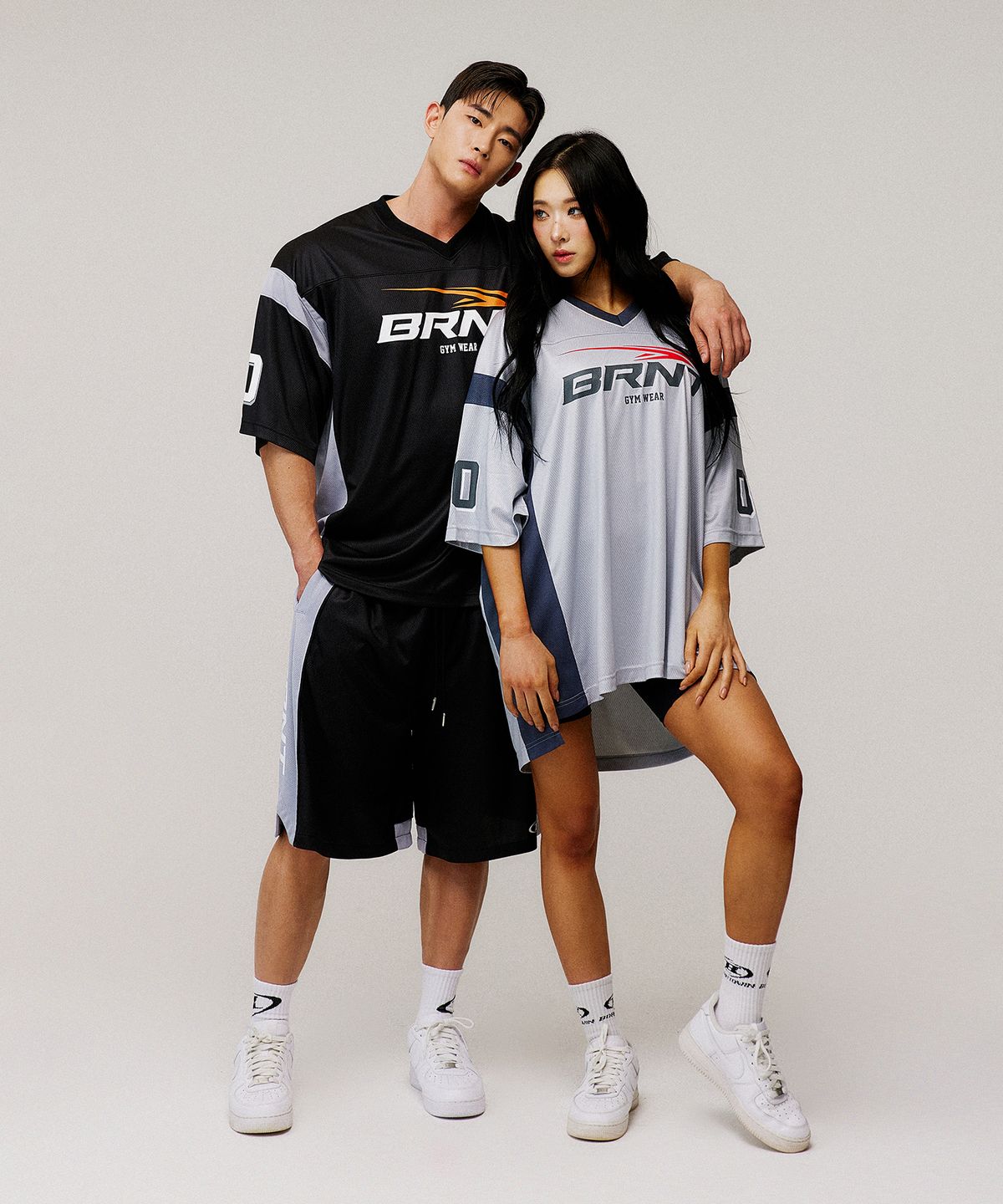 본투윈(BORN TO WIN) MESH FOOTBALL JERSEY T-SHIRTS (3 COLOR)