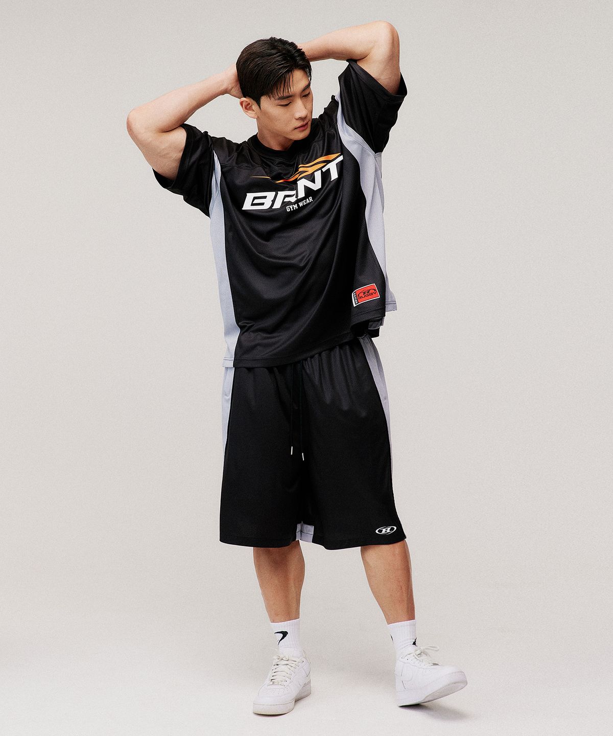 본투윈(BORN TO WIN) MESH FOOTBALL JERSEY T-SHIRTS (3 COLOR)