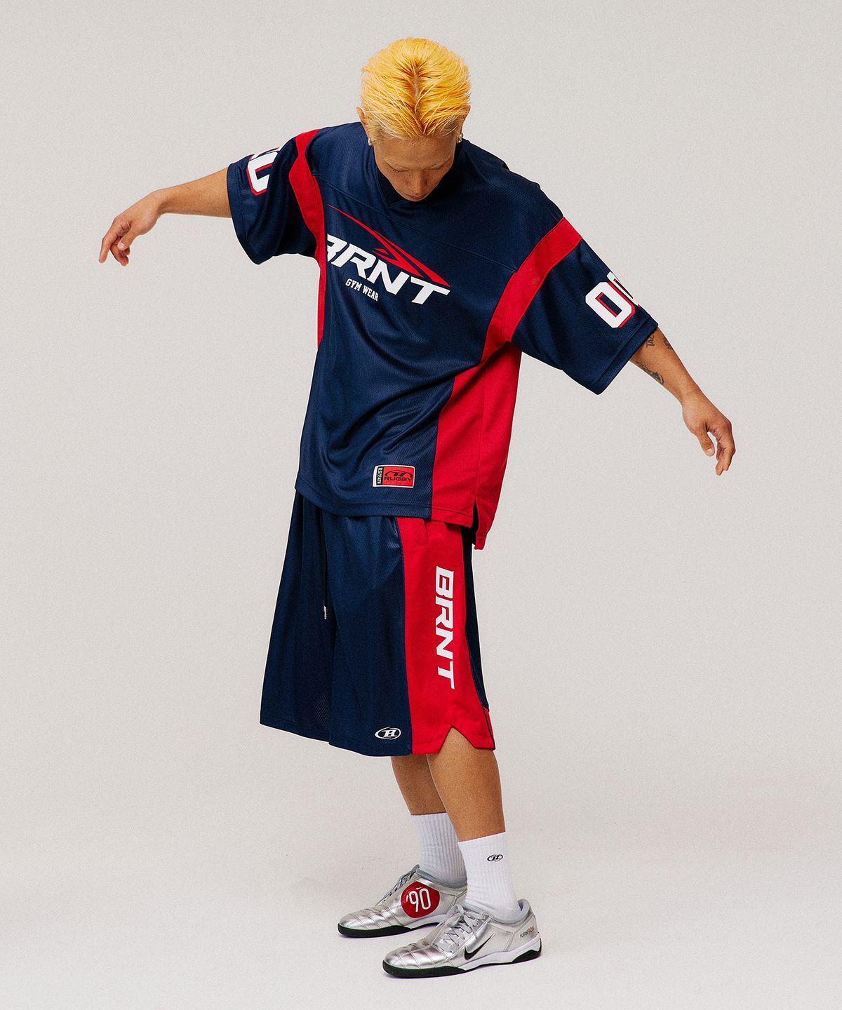 본투윈(BORN TO WIN) MESH FOOTBALL JERSEY T-SHIRTS (3 COLOR)