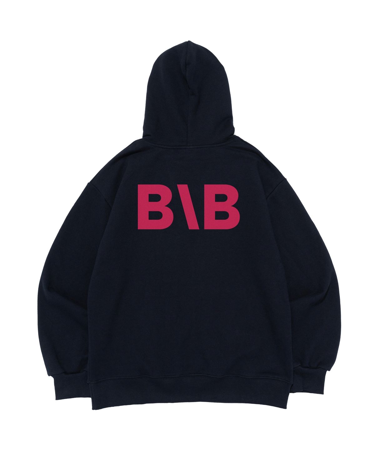 블랙브라이어(BLACK BRIAR) [기모선택] BB 아이덴티티 심볼 로고 후드 티셔츠 (네이비)