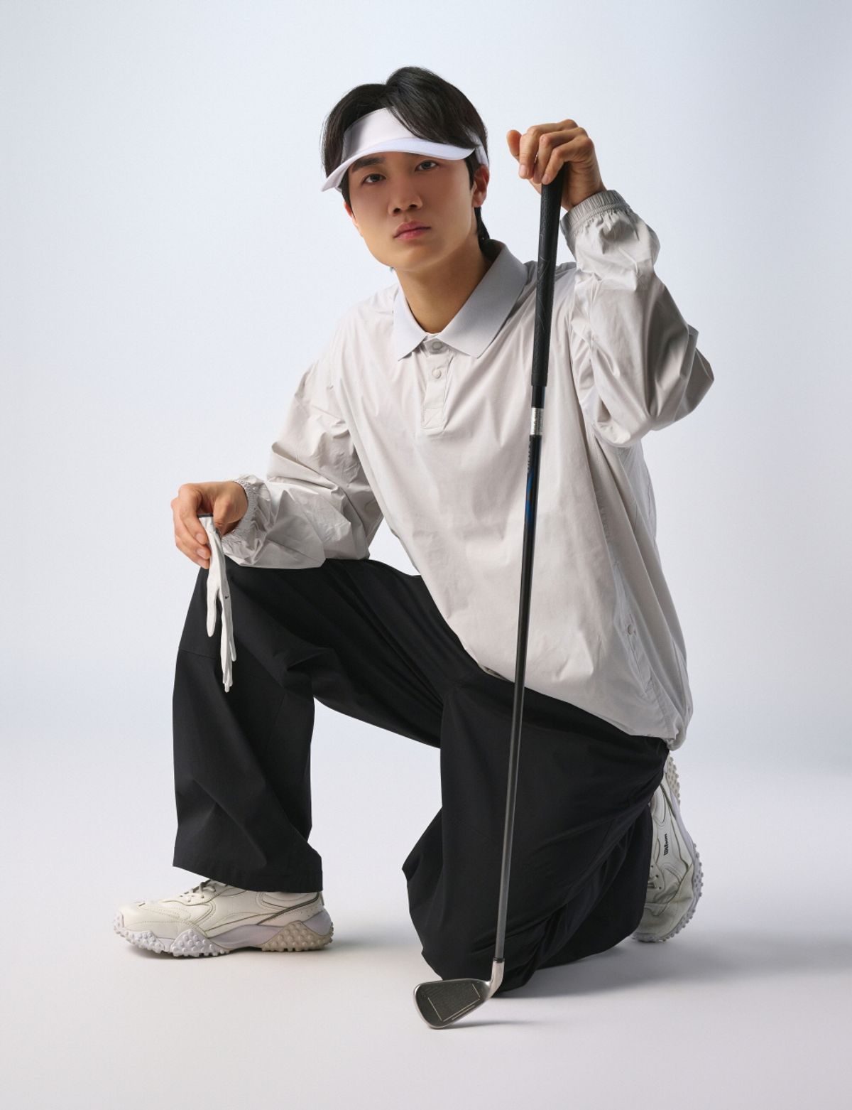 무신사 스탠다드 스포츠(MUSINSA STANDARD SPORTS) 무브쉘 와이드 더블니 팬츠 (2color)