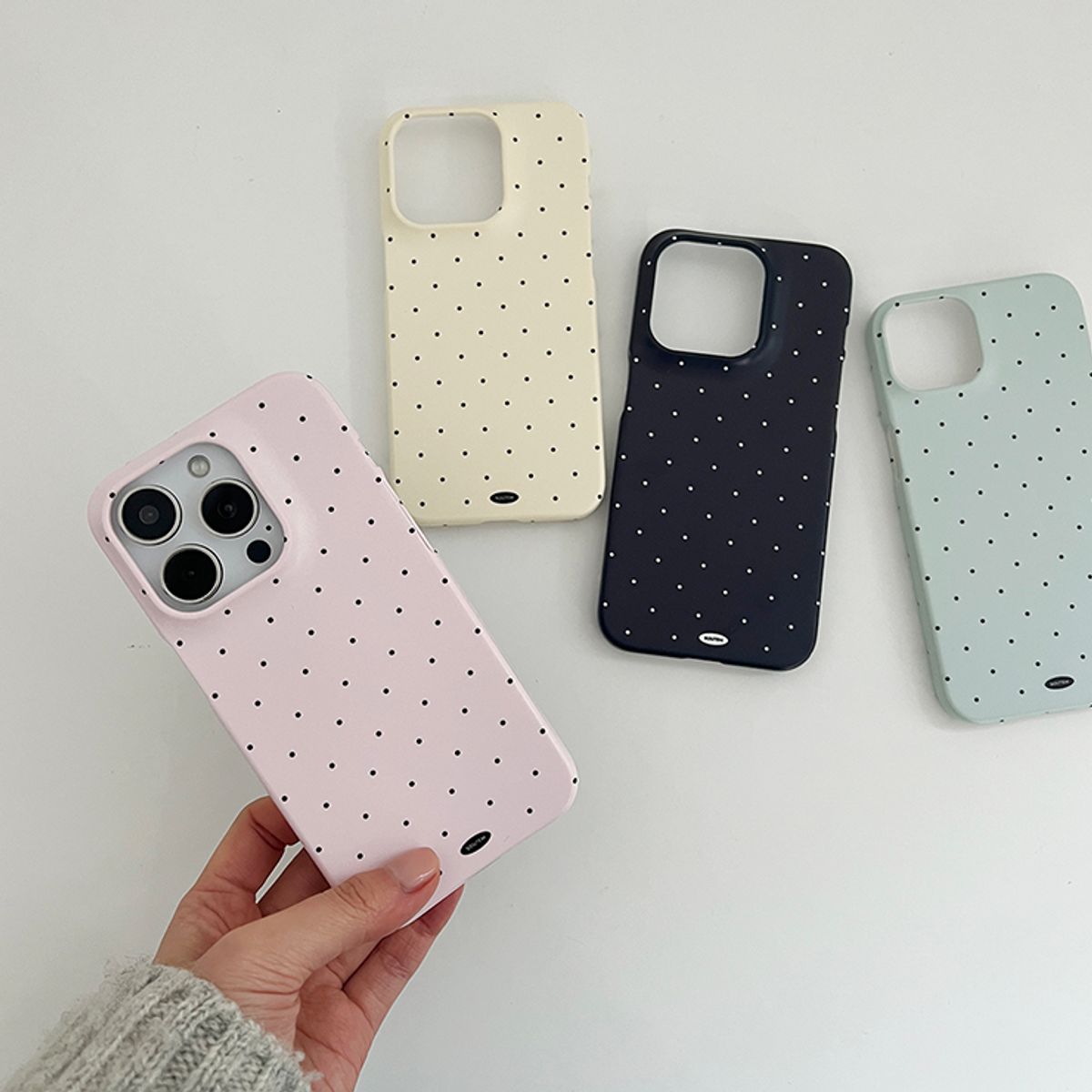 소유템(SOUTEM) Dot pastel Phone Case_Hard