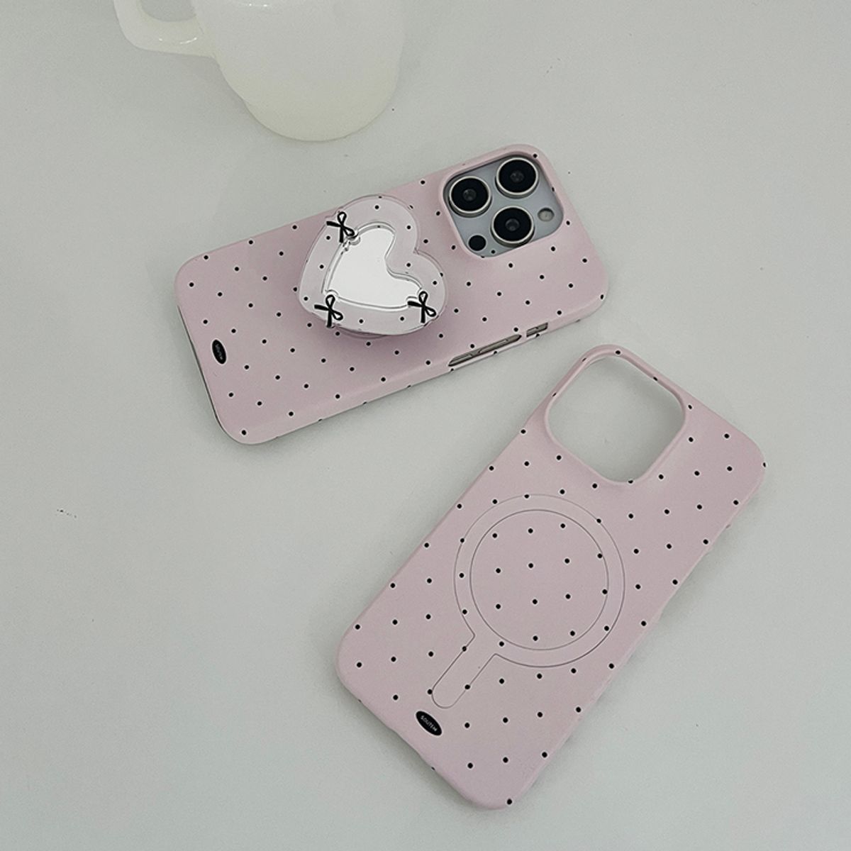 소유템(SOUTEM) Dot pastel Phone Case_Hard