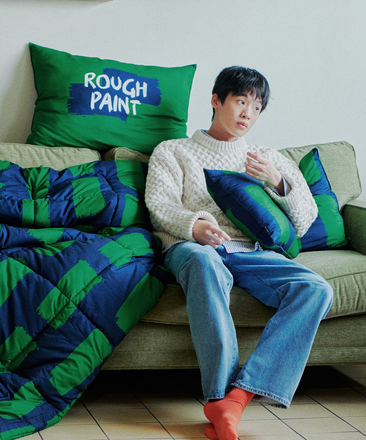 믹스앤매치(MIX&MATCH) 패턴 먼지없는 사계절 베개커버 50*70 12컬러