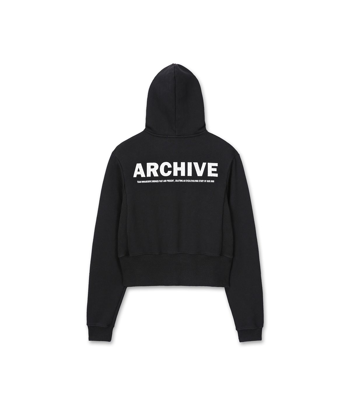 9999아카이브(9999ARCHIVE) W Archive Side Slit Hood Zip-Up