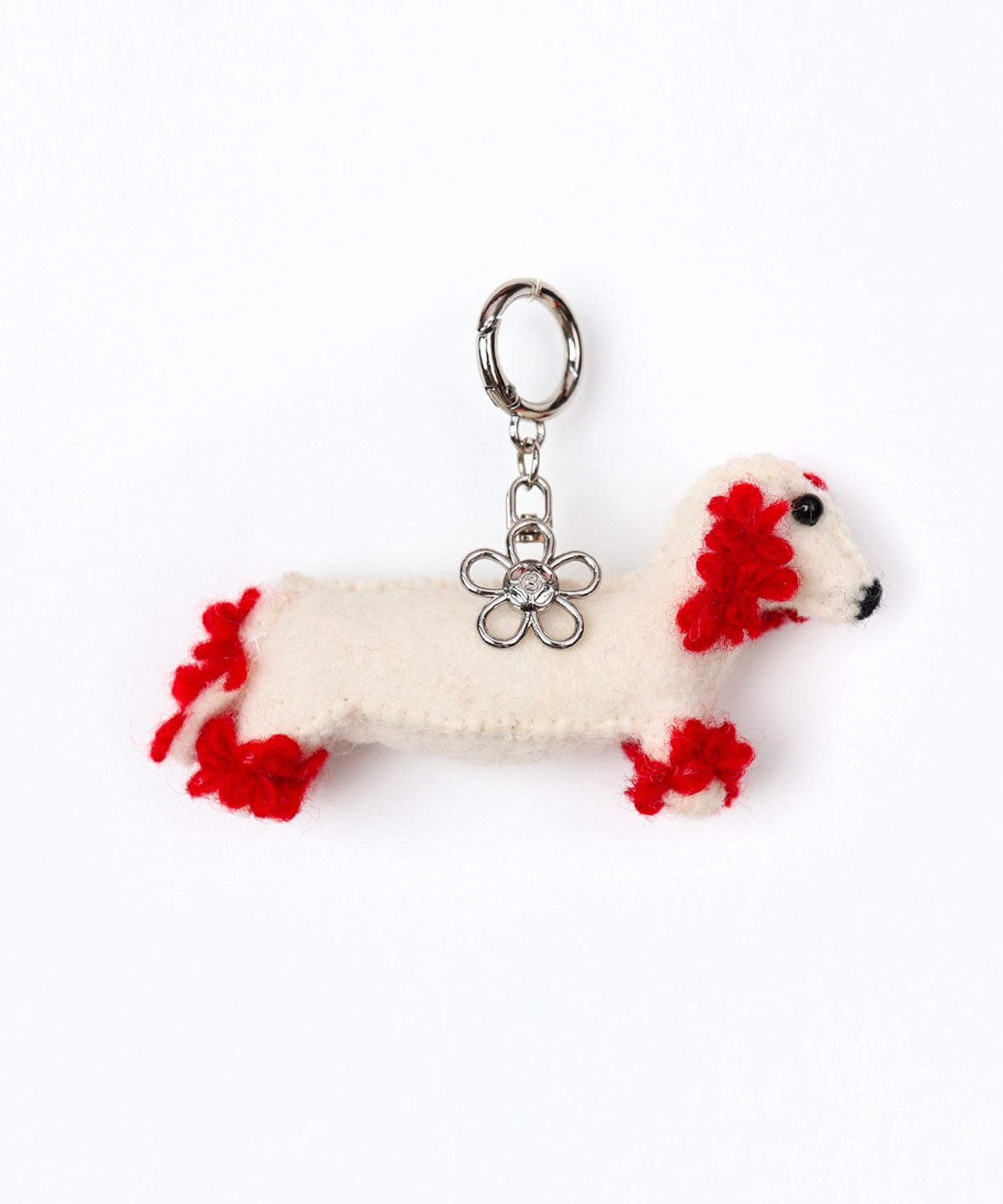시월107(SIWL107) Worry Keyring (Ivory)
