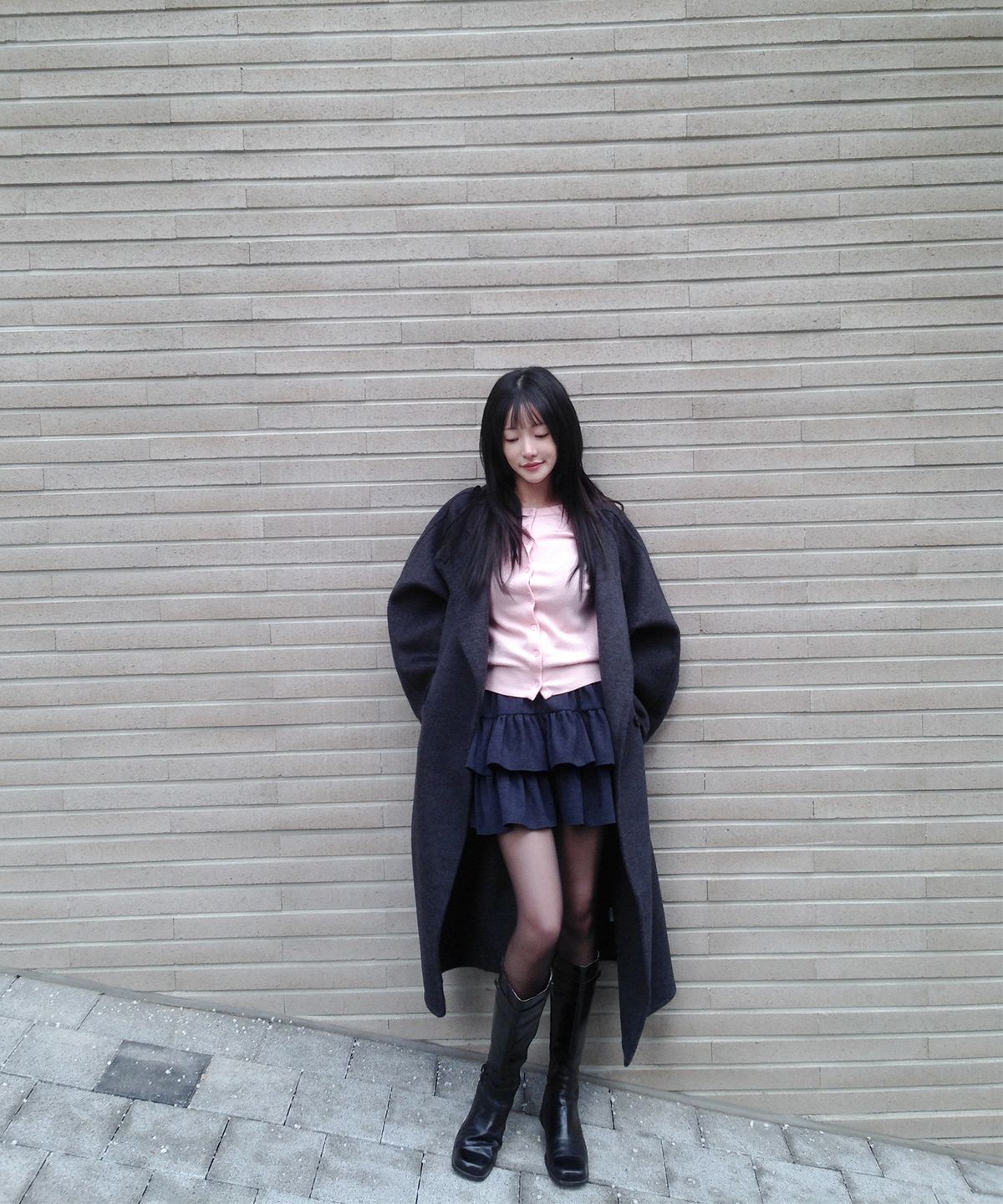 쿨키튼(KOOLKITTEN) Moonlit Stroll Long Coat & Bag