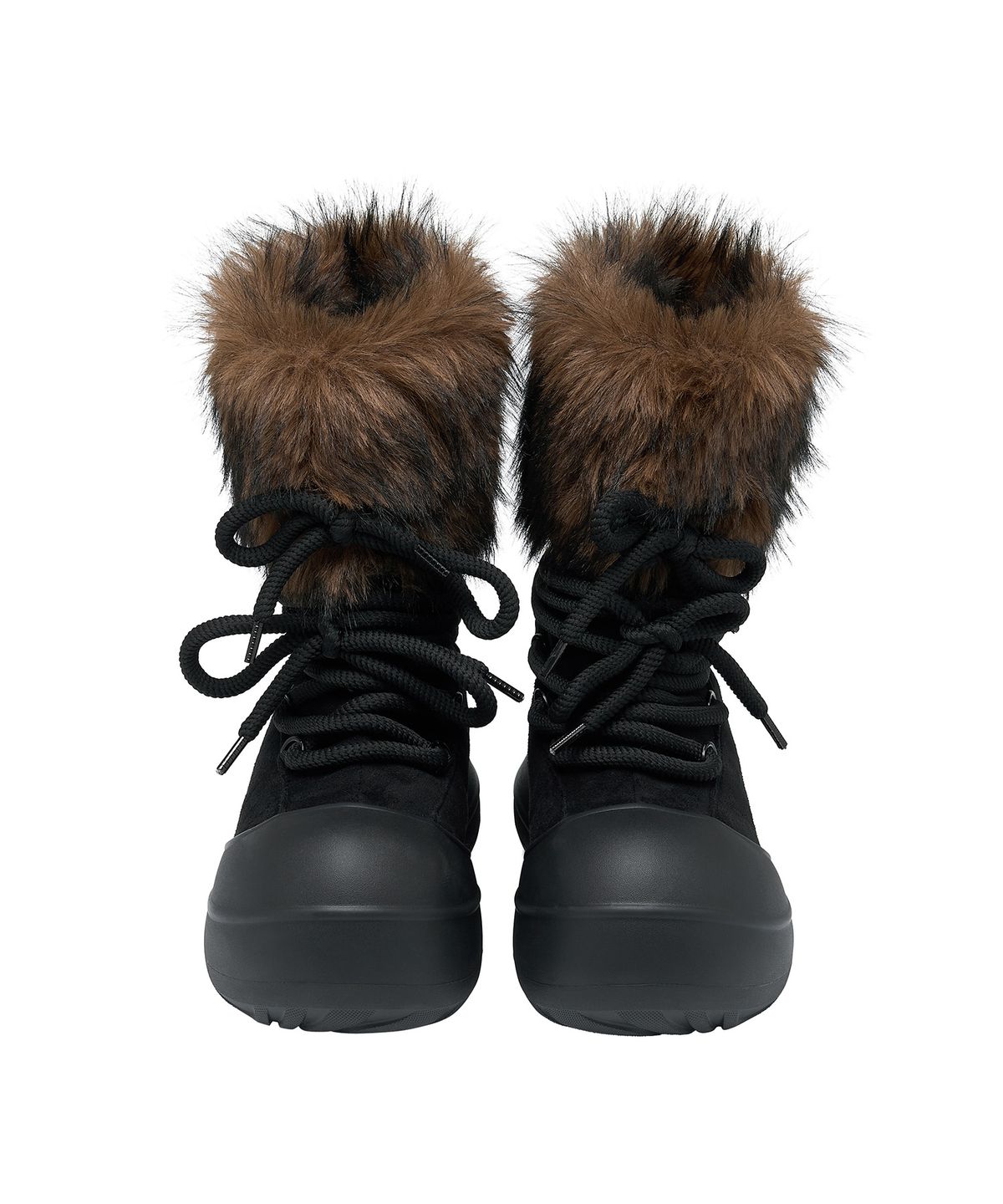 레씨토(LECYTO) Skadi Rope Fur Boots_[Brown]