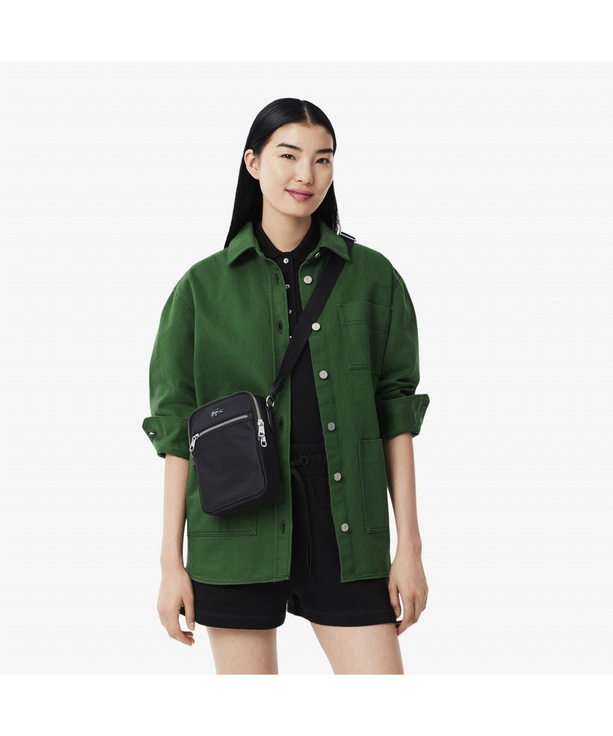 라코스테(LACOSTE) 여성 이지 세로형 카메라백 NF5021Y55G 000