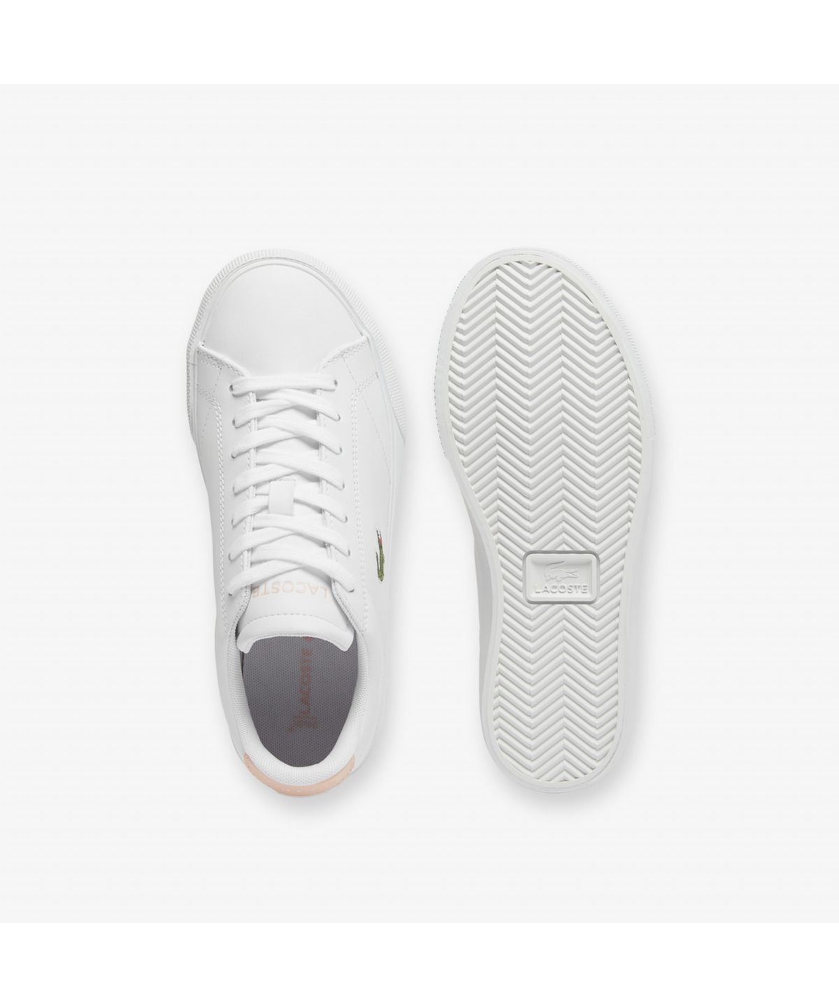 라코스테(LACOSTE) 여성 Lerond Set 레더 스니커즈 RZ9037W55G 1Y9