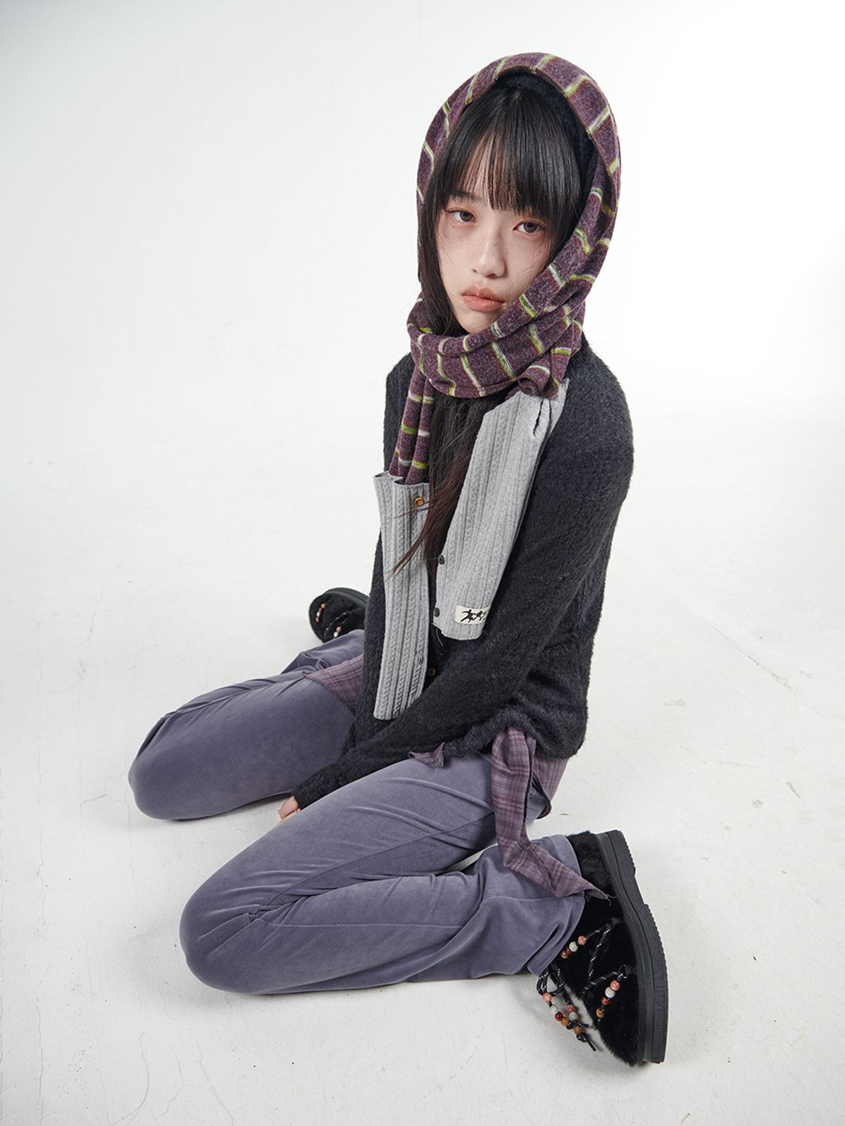 무음(MUWM) 후지이 핸드 머플러 세트 Fujii Hand Muffler Set (2 Colors)