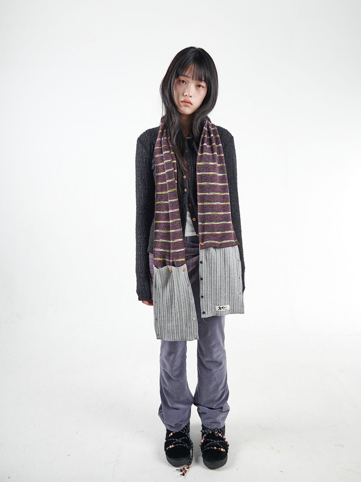 무음(MUWM) 후지이 핸드 머플러 세트 Fujii Hand Muffler Set (2 Colors)
