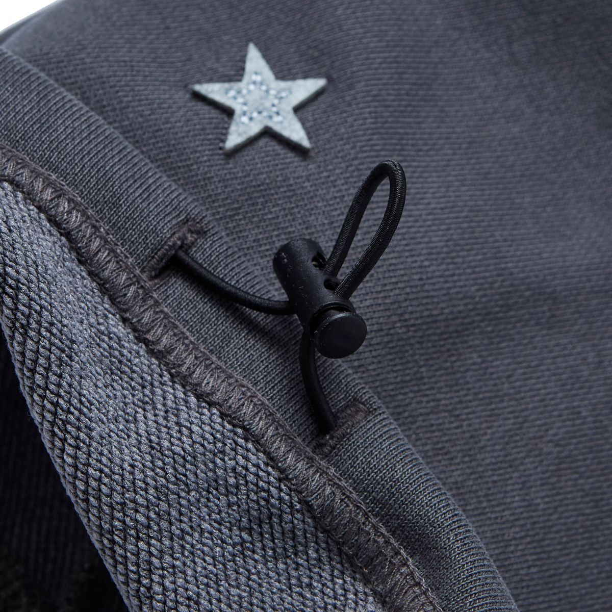 가먼츠팹(GARMENTS FAB) Star Applique Sweatpants (BLACK)