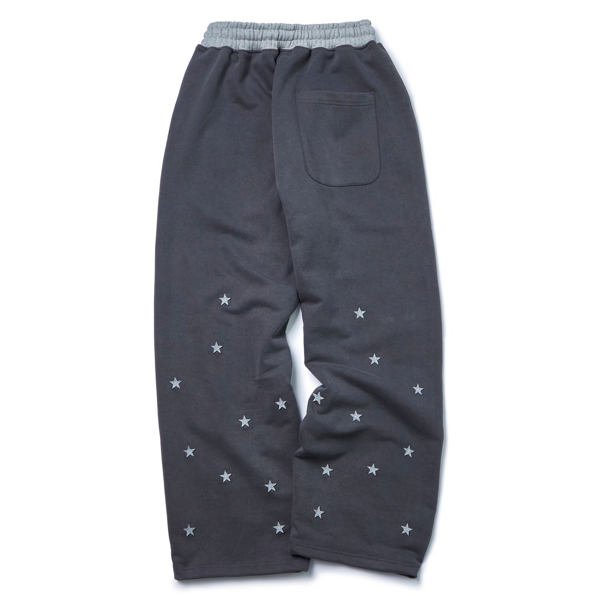 가먼츠팹(GARMENTS FAB) Star Applique Sweatpants (BLACK)
