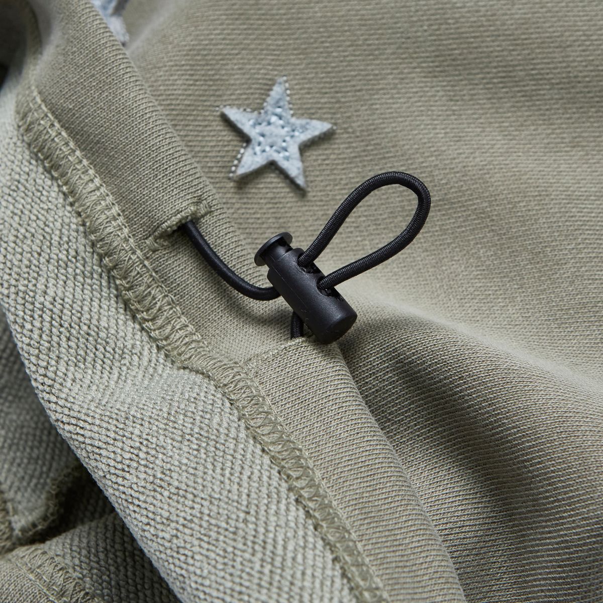 가먼츠팹(GARMENTS FAB) Star Applique Sweatpants (KHAKI)