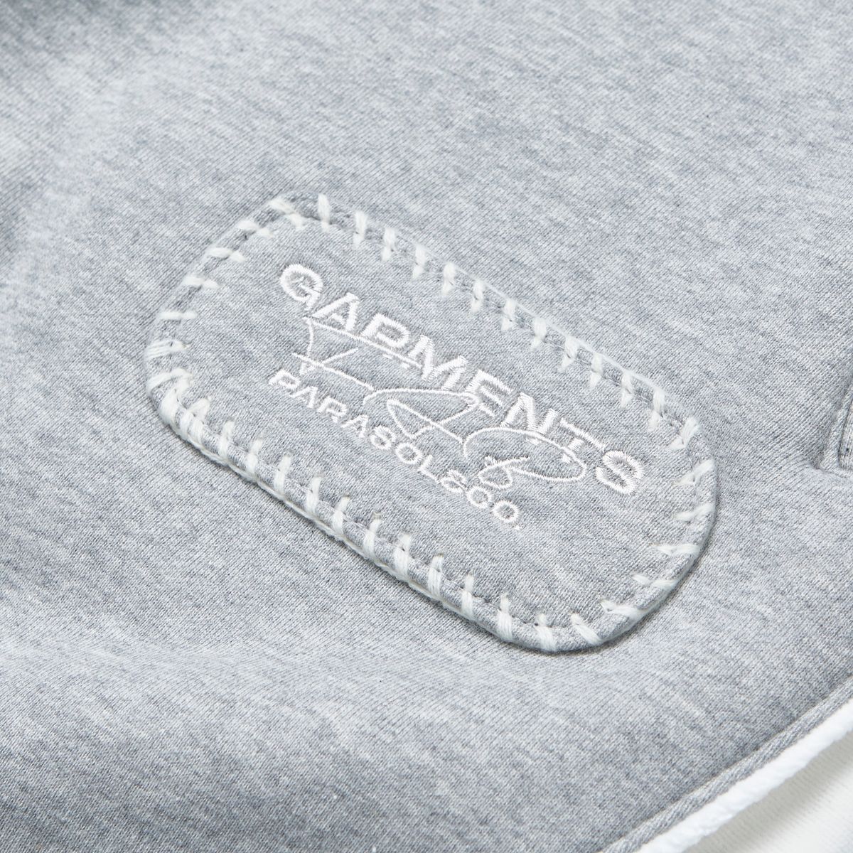 가먼츠팹(GARMENTS FAB) Velour Dot Piping Sweatpants (MELANGE GRAY)