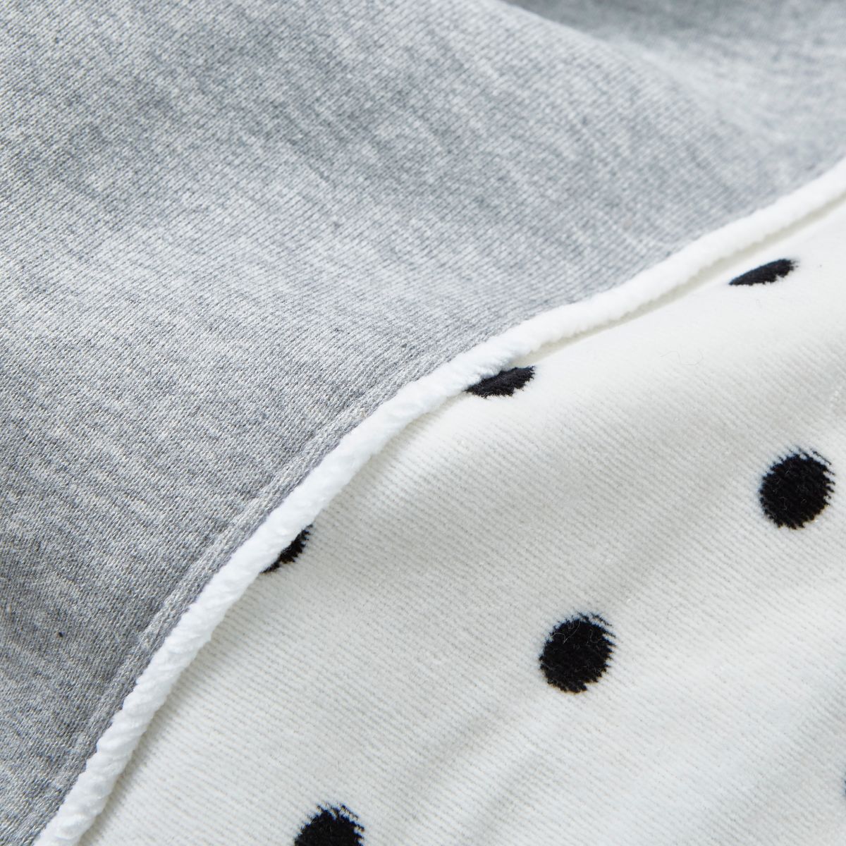 가먼츠팹(GARMENTS FAB) Velour Dot Piping Sweatpants (MELANGE GRAY)