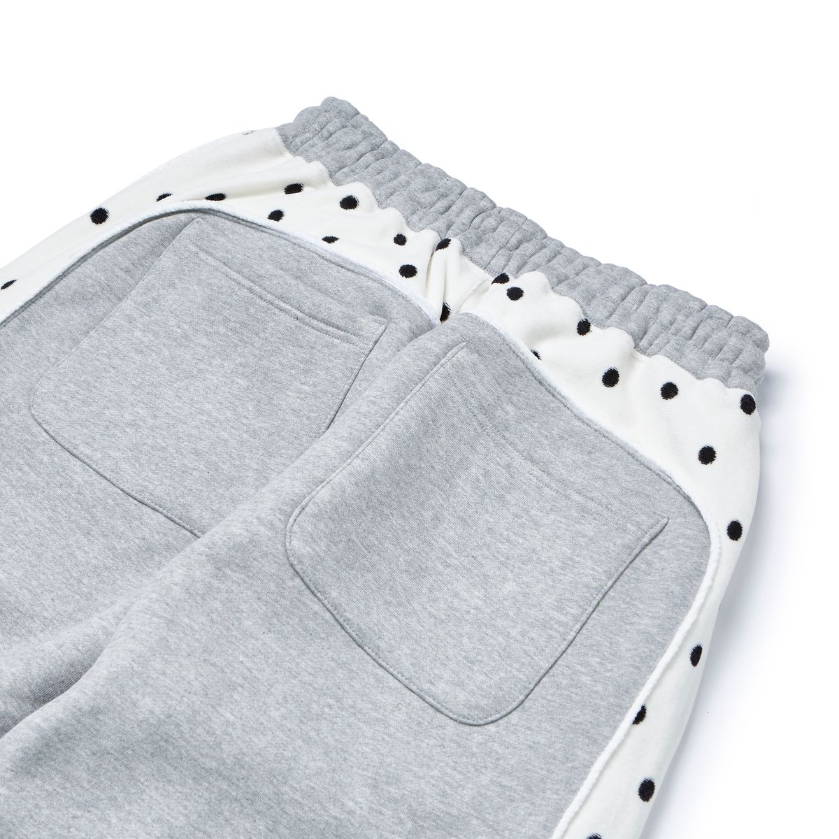 가먼츠팹(GARMENTS FAB) Velour Dot Piping Sweatpants (MELANGE GRAY)
