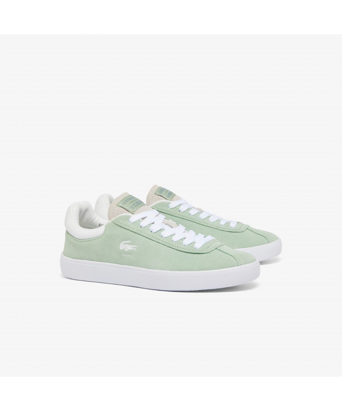 라코스테(LACOSTE) 여성 베이스샷 스웨이드 스니커즈 RZ9053W55G 1R7