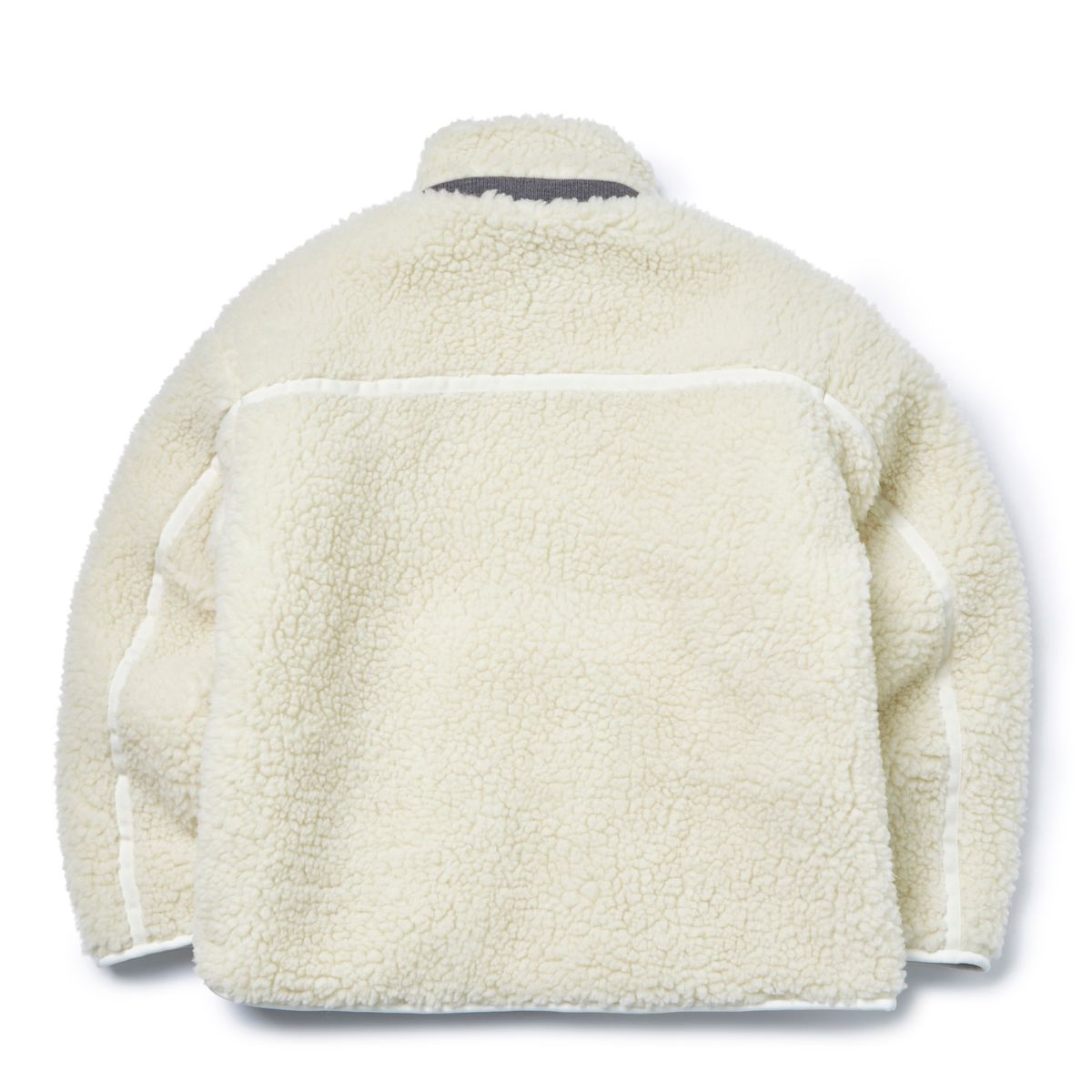 가먼츠팹(GARMENTS FAB) Flower Crochet Sherpa Jacket (CREAM)