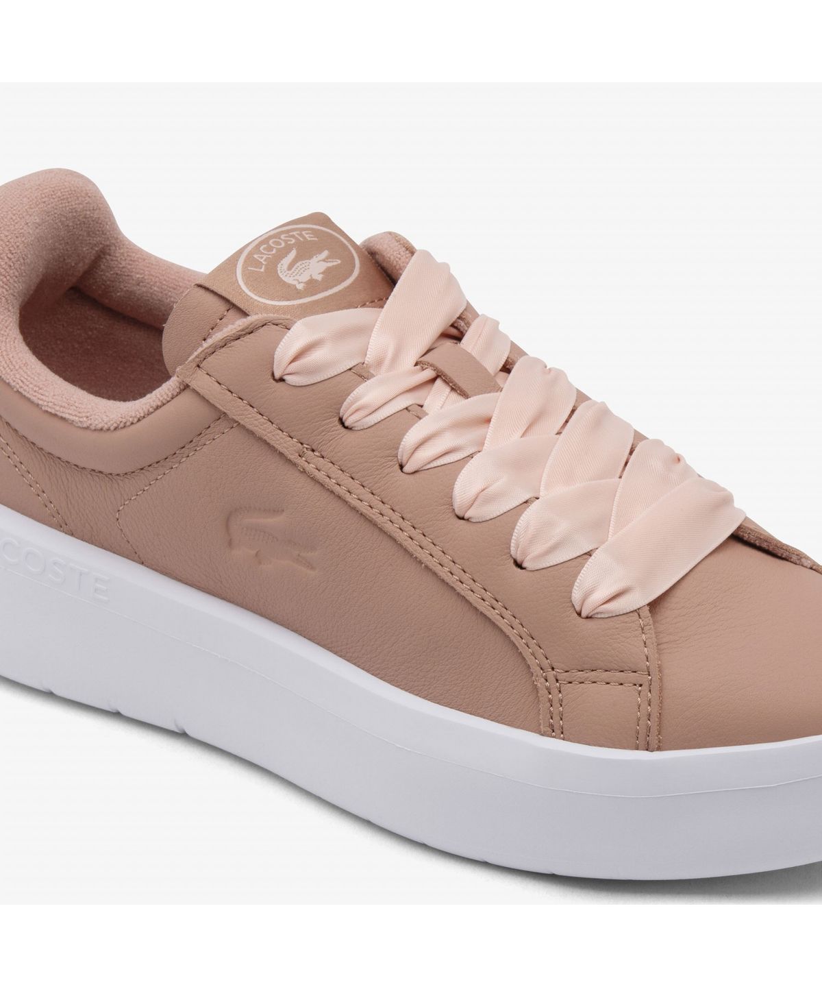라코스테(LACOSTE) 여성 카나비 플랫폼 라이트 레더 스니커즈 RZ9084W55G F50
