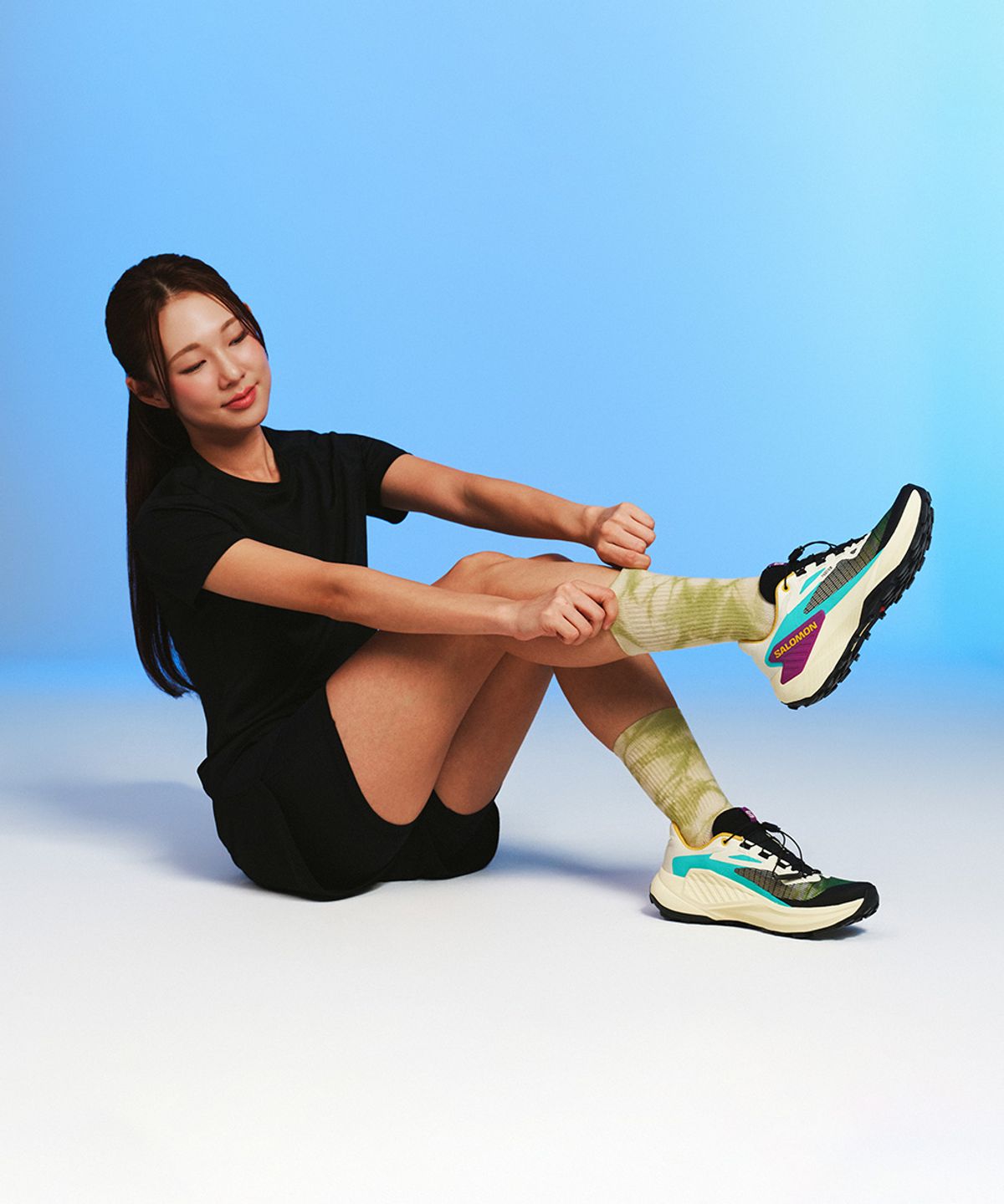 무신사 스탠다드 스포츠(MUSINSA STANDARD SPORTS) 드라이액트 퓨즈 플래시 숏슬리브 우먼 (2color)