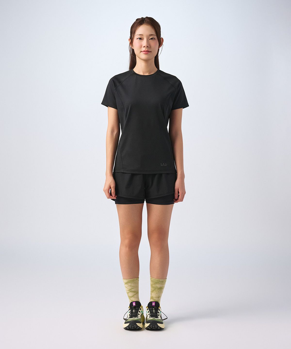 무신사 스탠다드 스포츠(MUSINSA STANDARD SPORTS) 드라이액트 퓨즈 플래시 숏슬리브 우먼 (2color)