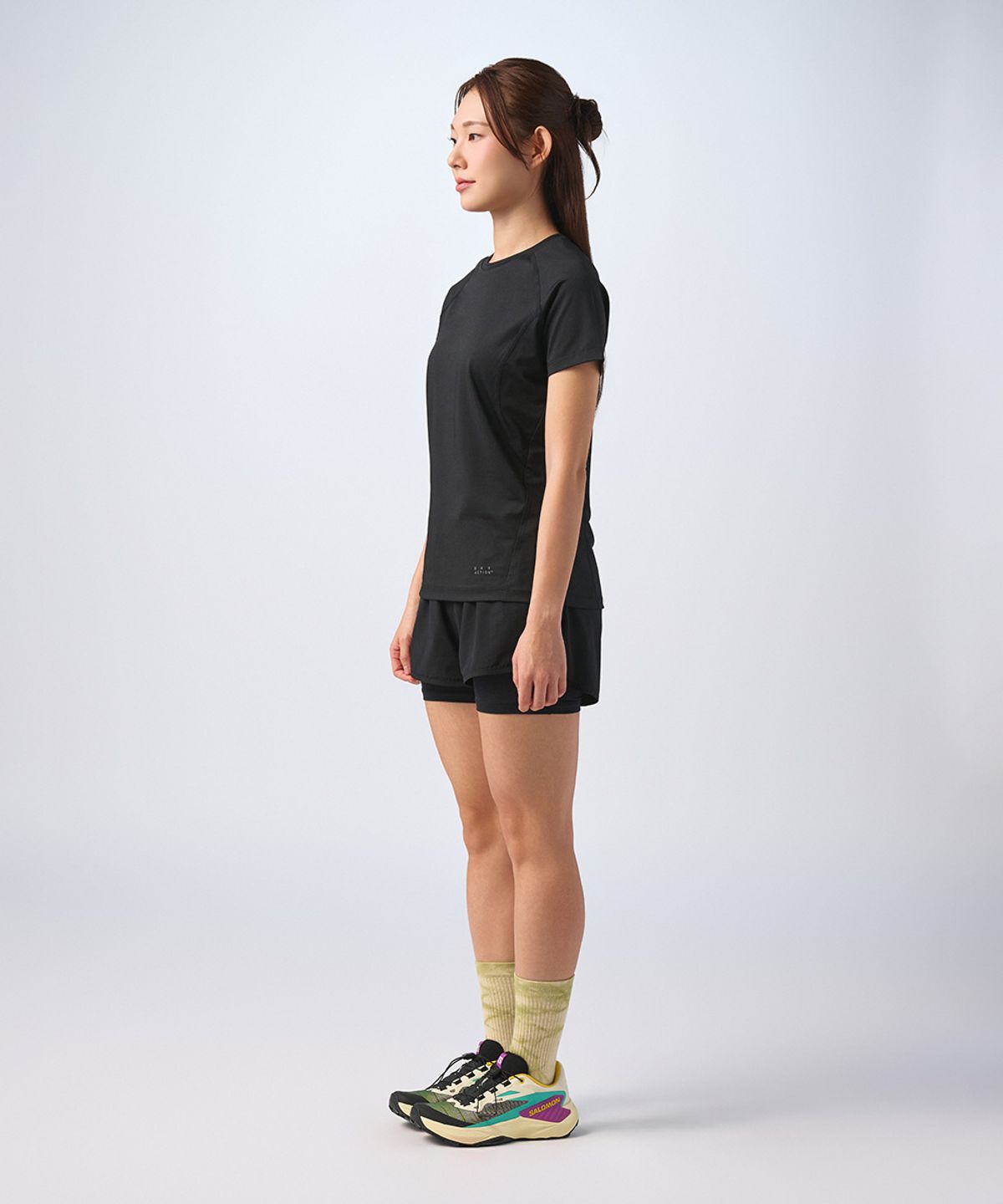 무신사 스탠다드 스포츠(MUSINSA STANDARD SPORTS) 드라이액트 퓨즈 플래시 숏슬리브 우먼 (2color)