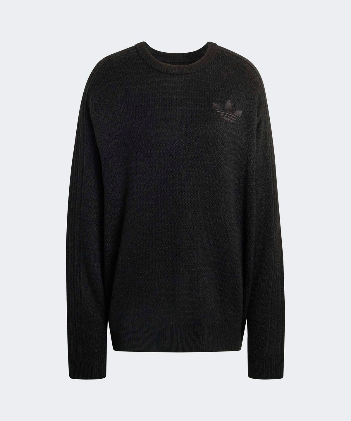 아디다스(ADIDAS) 홀리데이 팩 니트 스웨터 - 블랙 / KS6842