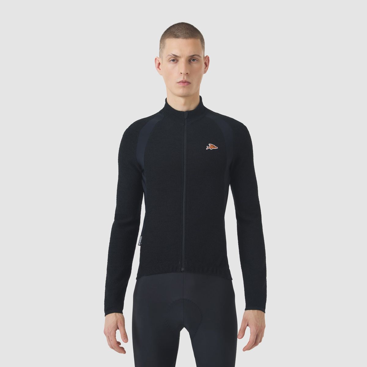 카페 드 사이클리스트(CAFE DU CYCLISTE) 마르그리트 클래식 긴팔 져지 블랙 남성
