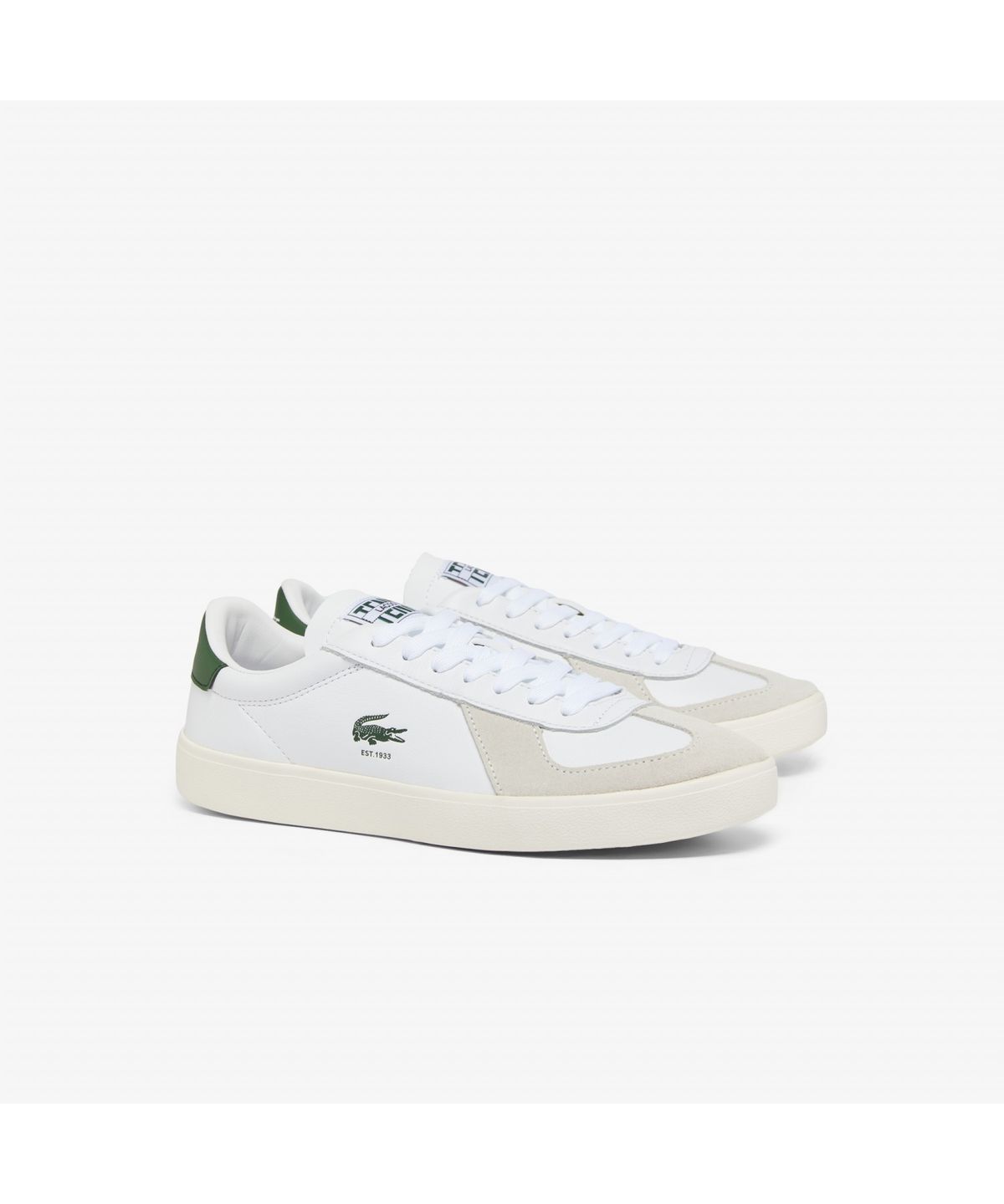 라코스테(LACOSTE) 남성 베이스샷 프로 레더 스니커즈 RZ9063M55G 65T