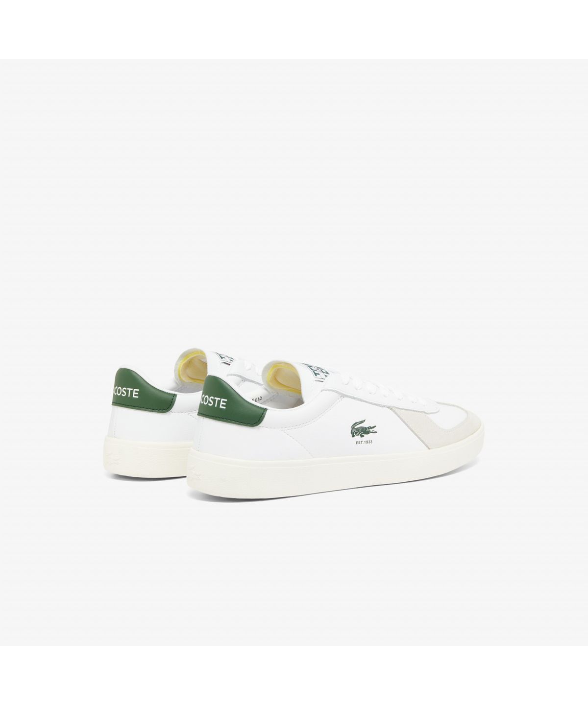 라코스테(LACOSTE) 남성 베이스샷 프로 레더 스니커즈 RZ9063M55G 65T