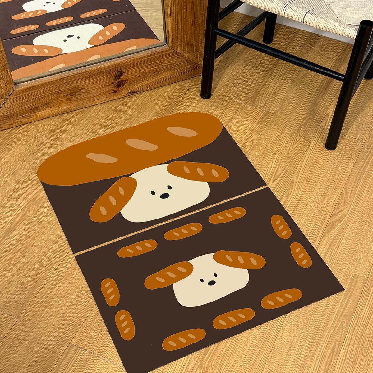 포시즌데코(4SEASONDECO) 바게트 강아지 규조토 발매트