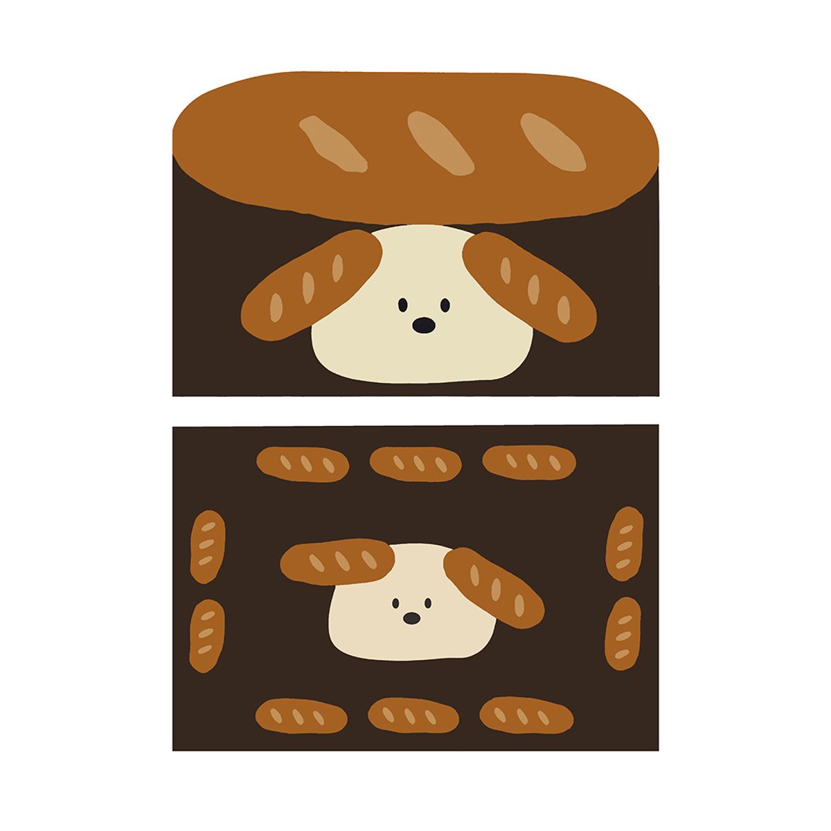 포시즌데코(4SEASONDECO) 바게트 강아지 규조토 발매트