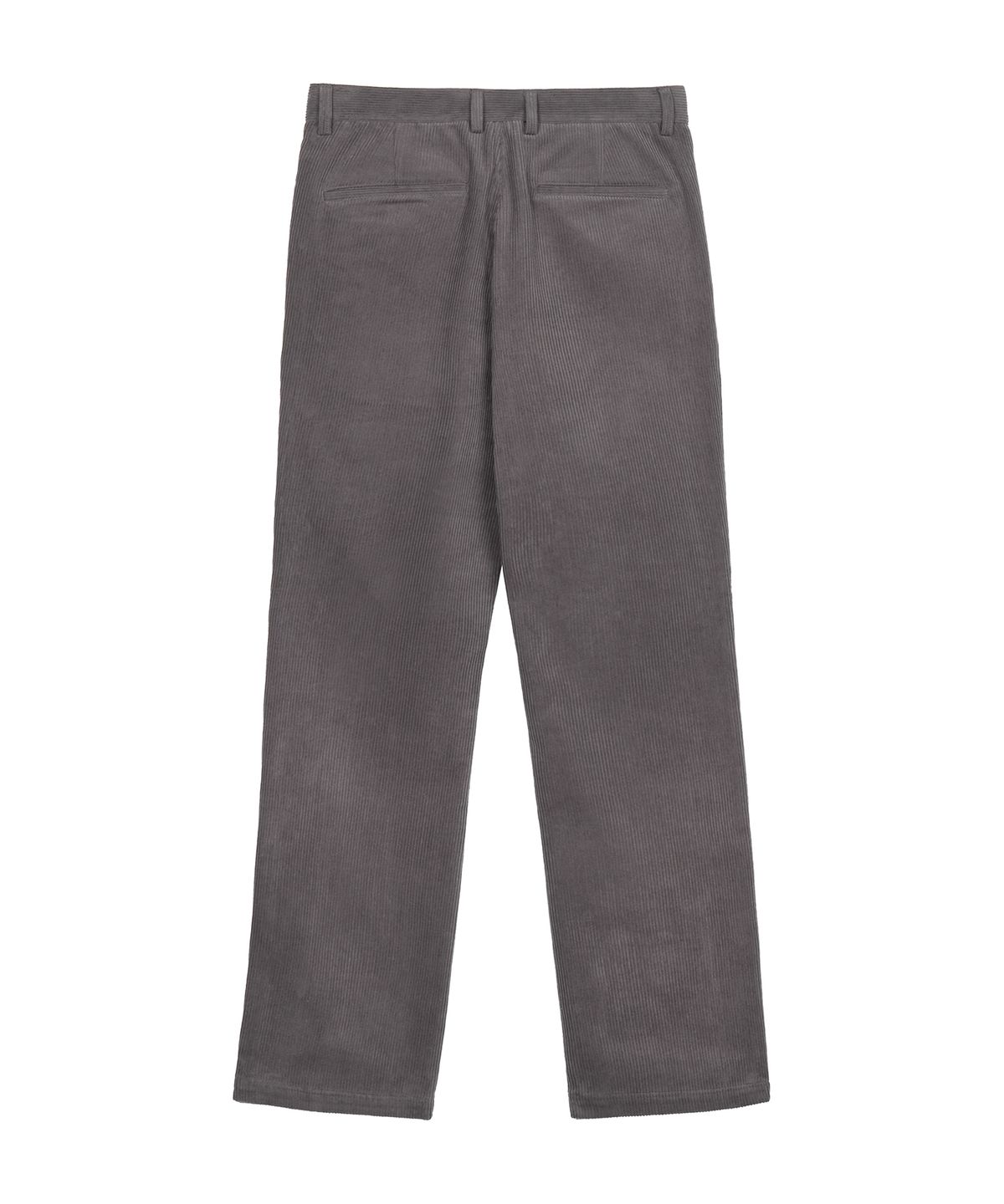 구보(GUVO) Corduroy straight pants, grey