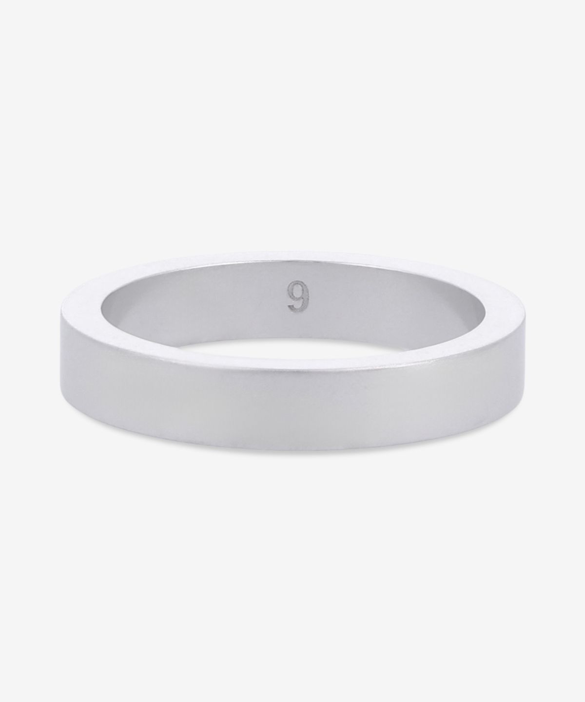 메종 마르지엘라(MAISON MARGIELA) 넘버 레퍼런스 4MM 반지 - 실버 / SM1UQ0119P8863101