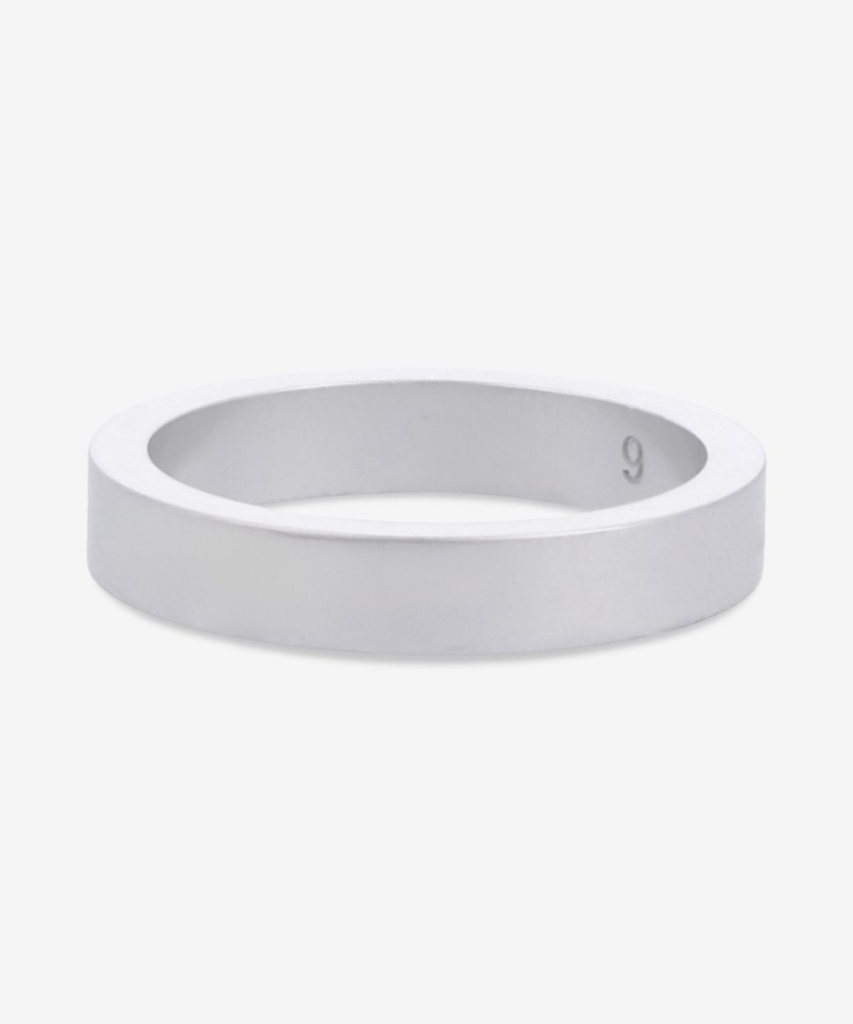 메종 마르지엘라(MAISON MARGIELA) 넘버 레퍼런스 4MM 반지 - 실버 / SM1UQ0119P8863101