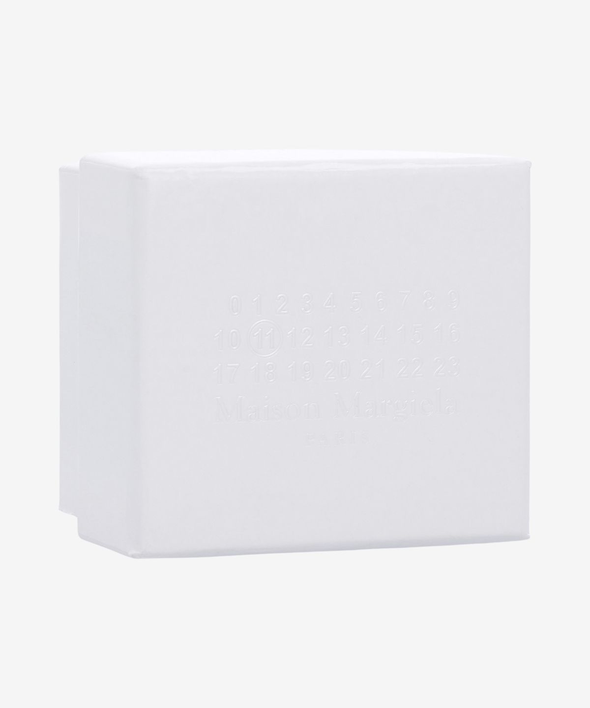 메종 마르지엘라(MAISON MARGIELA) 넘버 레퍼런스 4MM 반지 - 실버 / SM1UQ0119P8863101