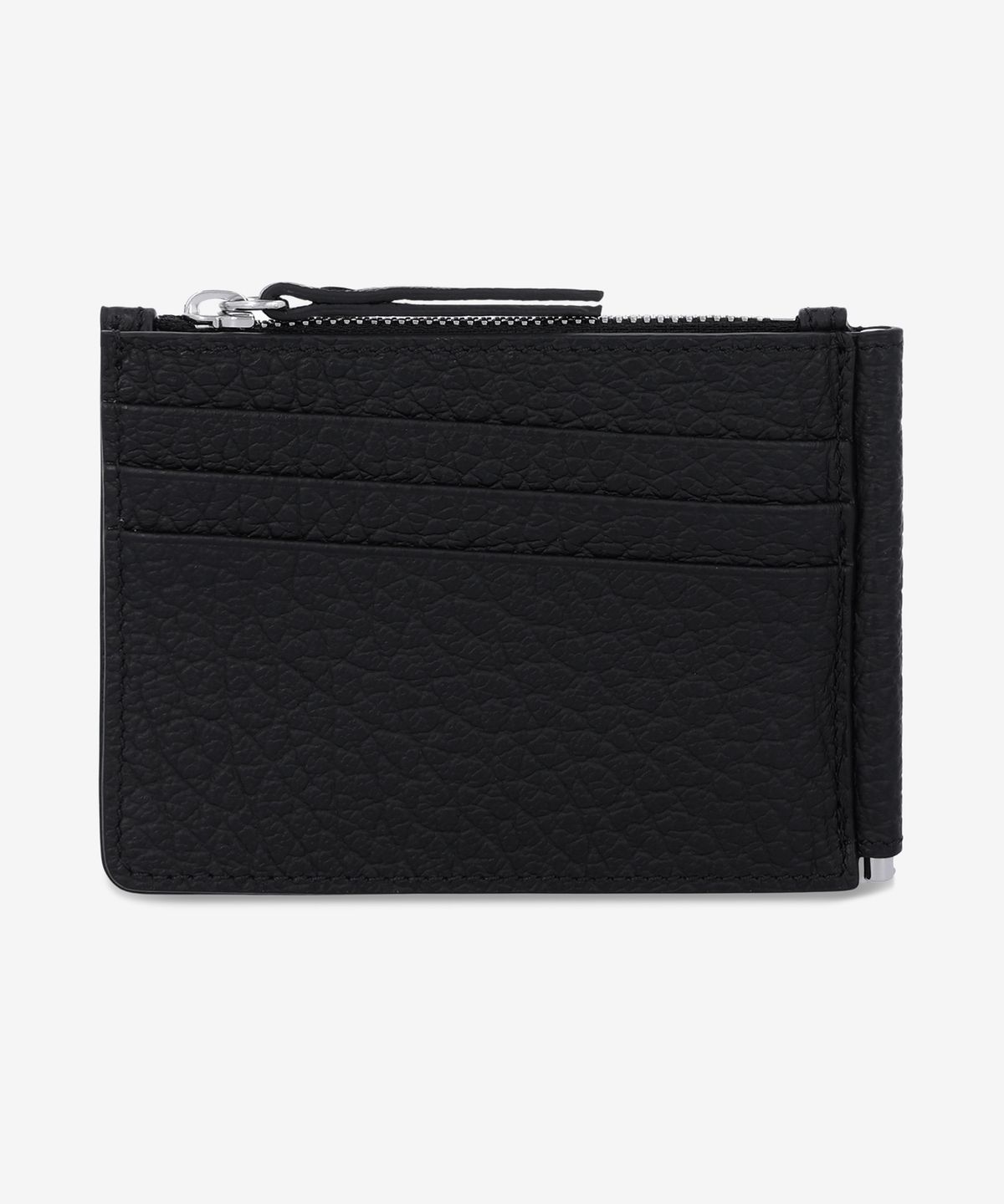 메종 마르지엘라(MAISON MARGIELA) 스티치 로고 카드 홀더 - 블랙 / SA1UI0022P4455T8013