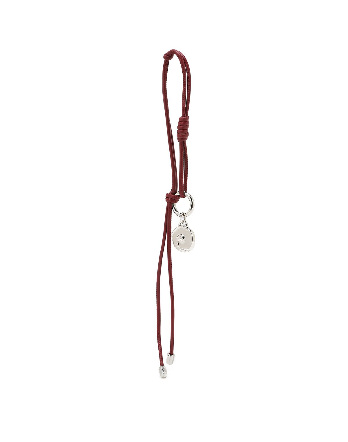 질스튜어트액세서리(JILLSTUART ACC) [파우치포함] 플라워장식 봉치기형 끈참 키링 3color