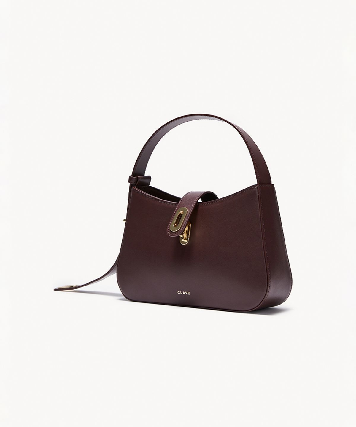 끌라베(CLAVE) 에스더 버건디 숄더백 (ESTHER Burgundy Shoulder Bag)