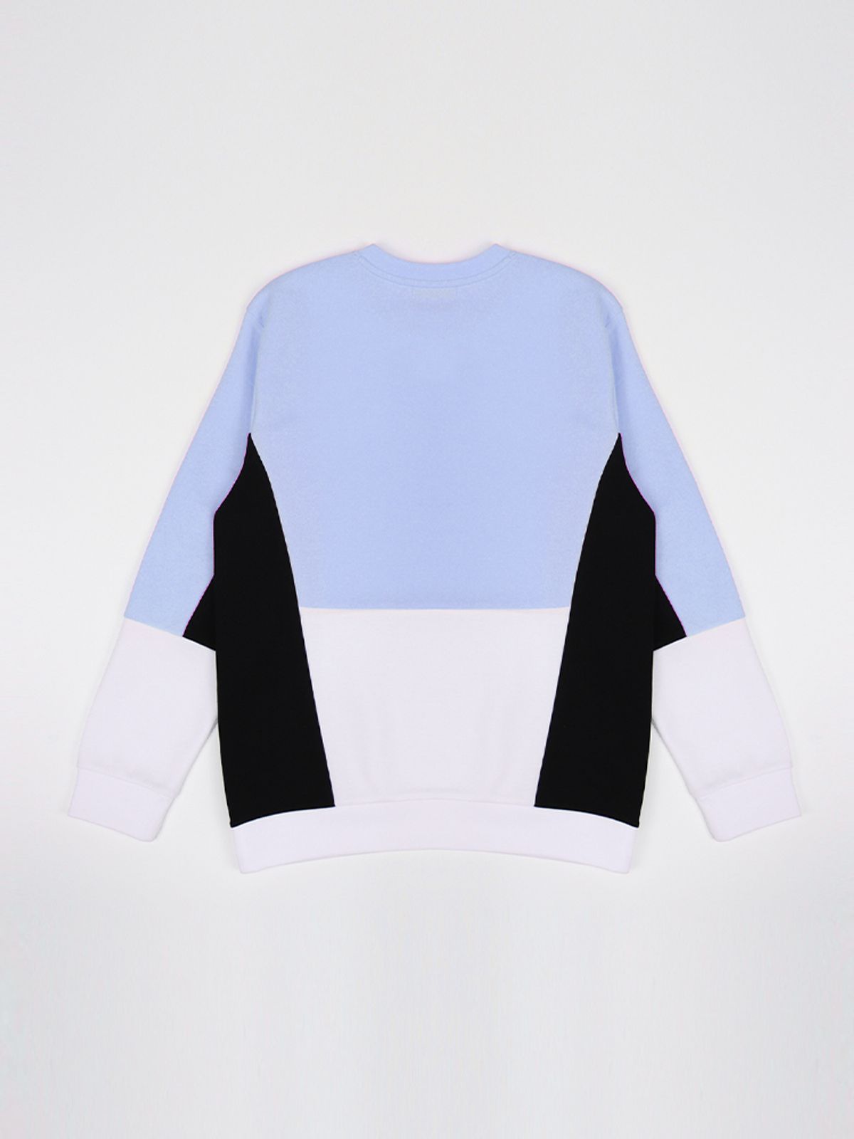 이카룩(IKALOOK) 멀티컬러 캐주얼 배색 맨투맨 TEE106A